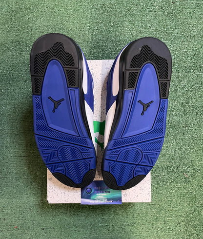 Air Jordan 4 RM black summit white racer blue motorsports