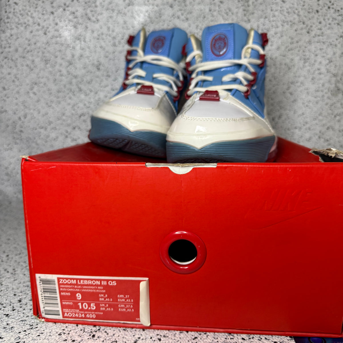 Nike LeBron 3 Houston Oilers 9 Men “Preowned”