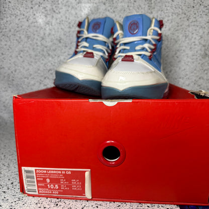 Nike LeBron 3 Houston Oilers 9 Men “Preowned”