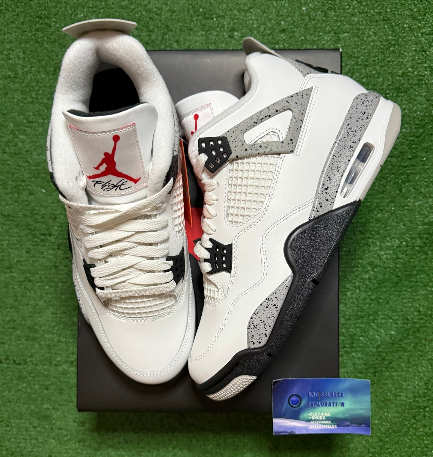 Jordan 4 White Cement