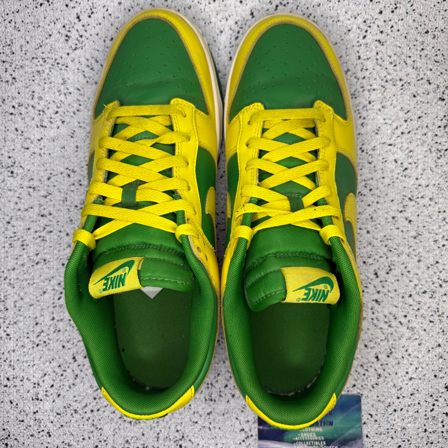 Nike Dunk Low Reverse Brazil 11.5 Men “Preowned”