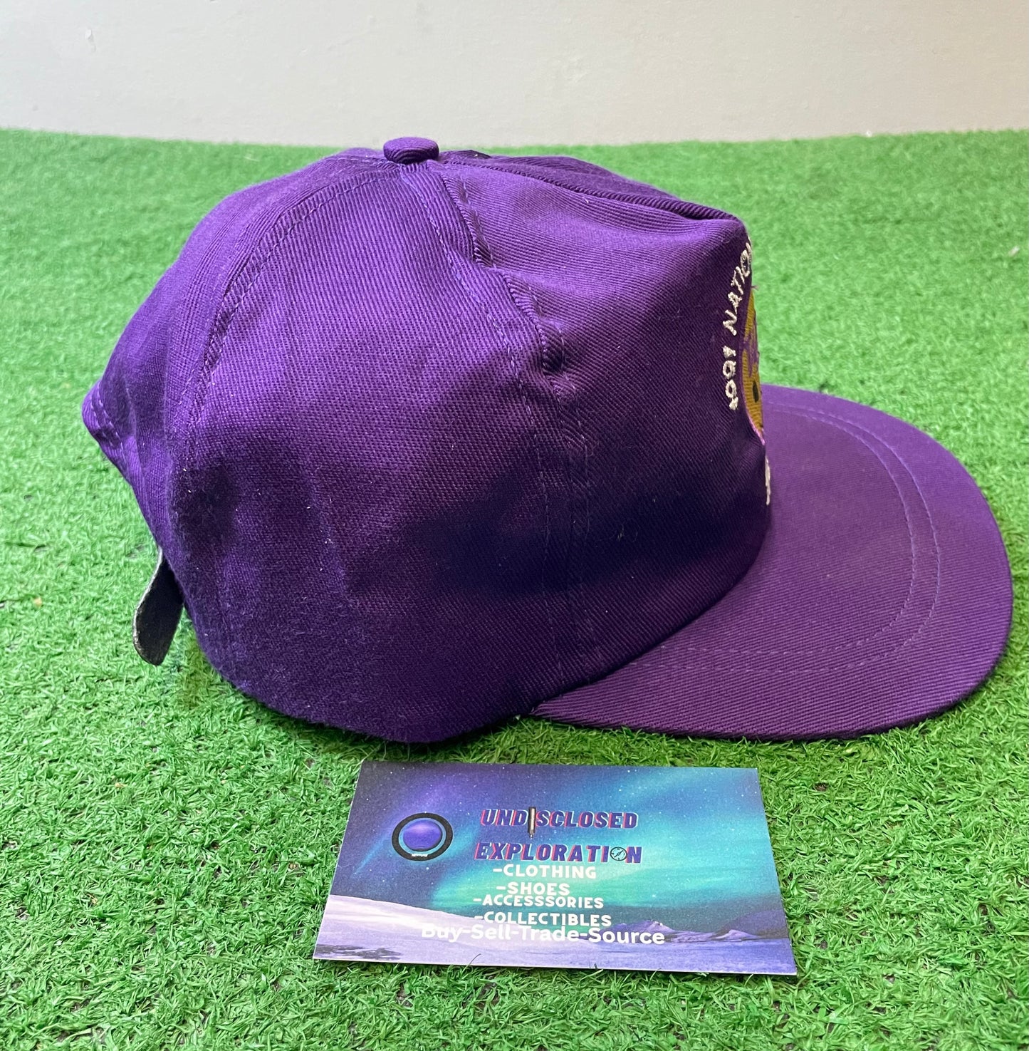 Vintage 1991 National Champs UW University of Washington embroidered hat