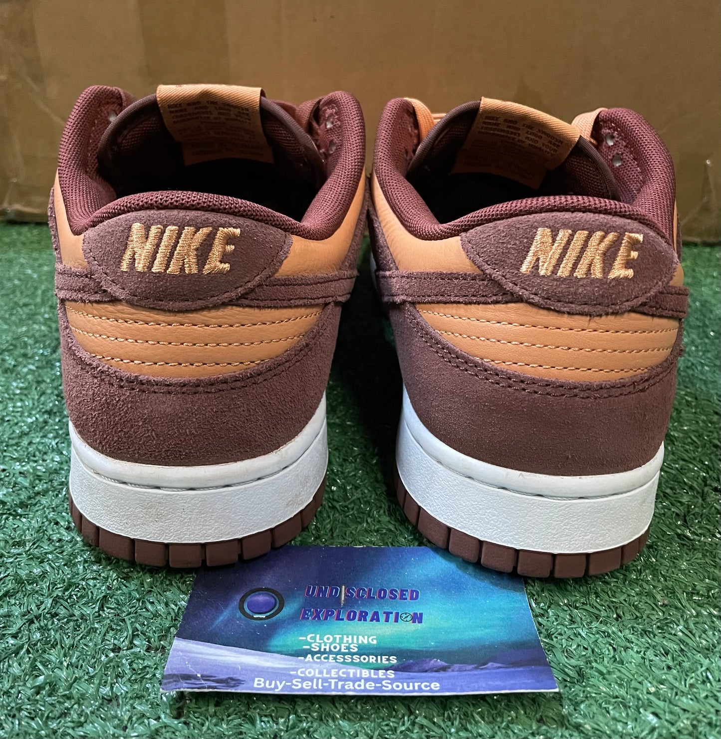 Nike Dunk low amber brown size 10men/11.5women