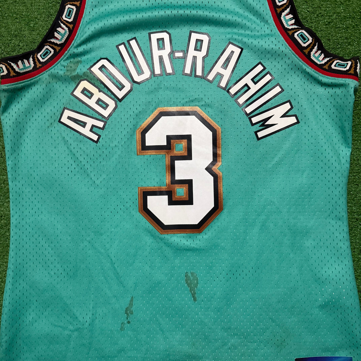 Vancouver Grizzlies Shareef Abdur-Rahim Mitchell & Ness Jersey