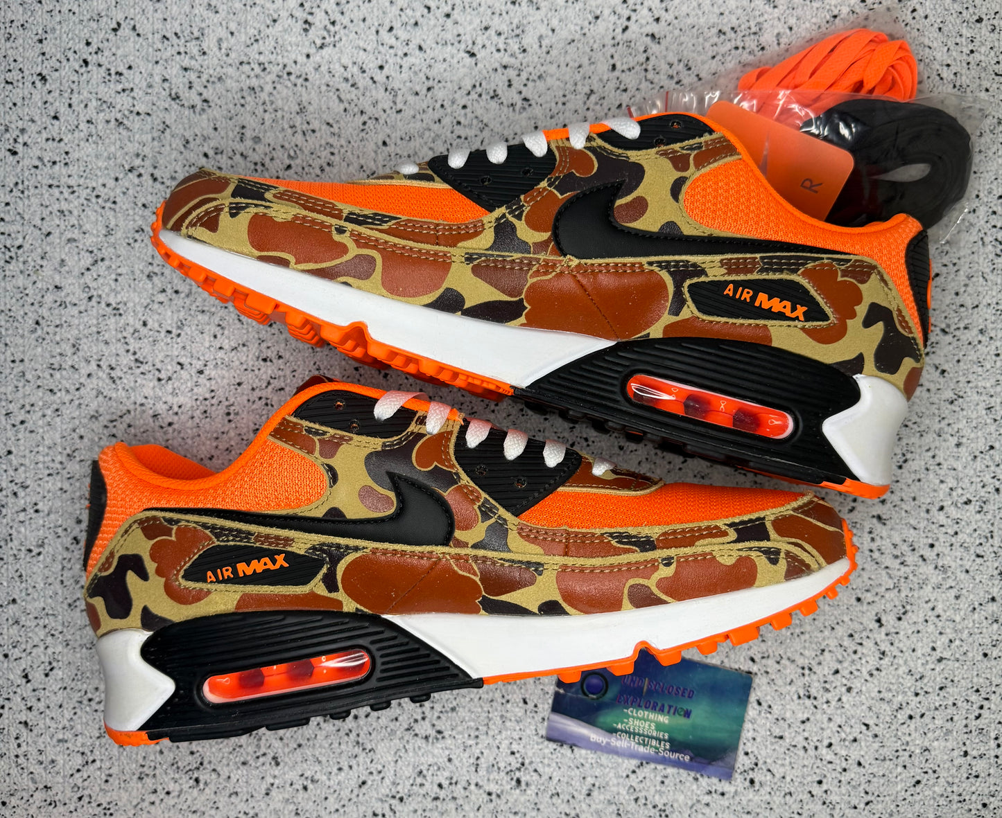 Nike Air Max 90 Duck Camo Orange