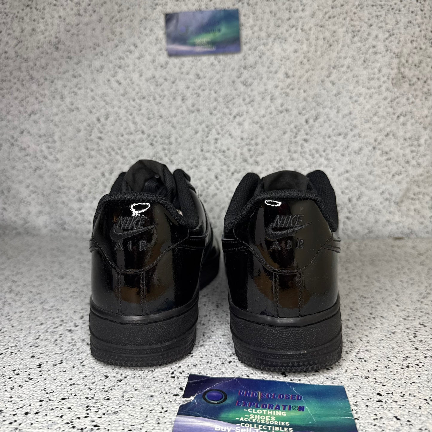 Nike Air Force 1 Patent Black