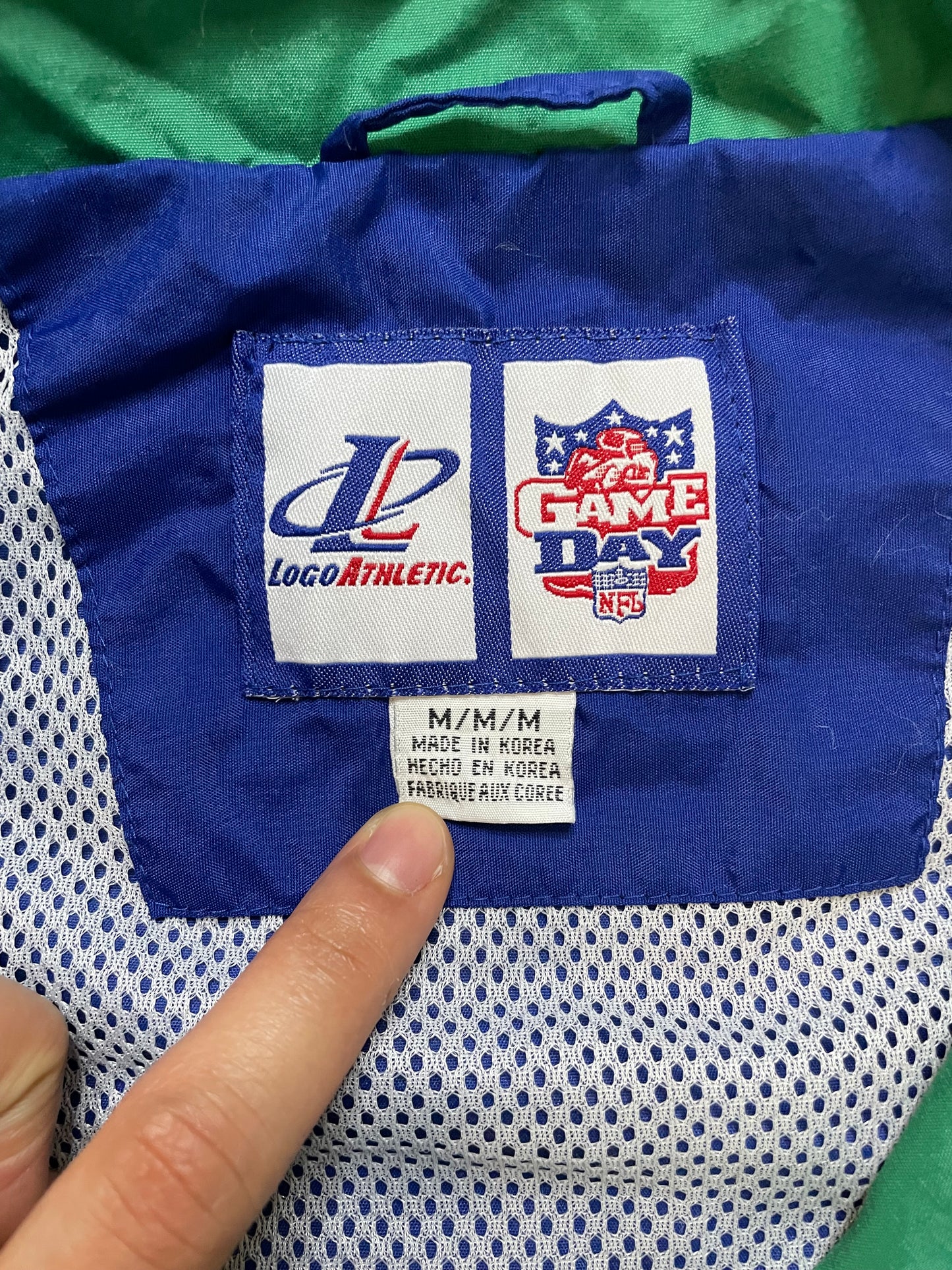 Vintage 1990s Seattle Seahawks windbreaker jacket