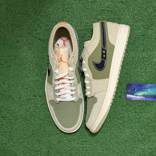 Jordan 1 Low Craft Light Olive