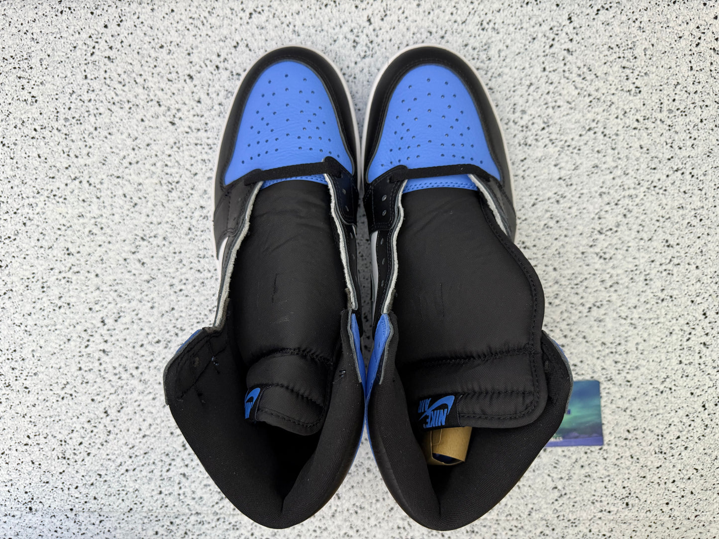 Jordan 1 UNC Toe