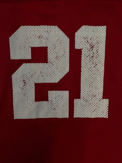 Vintage 1990s Deion Sanders #21 San Francisco 49ers mesh Jersey