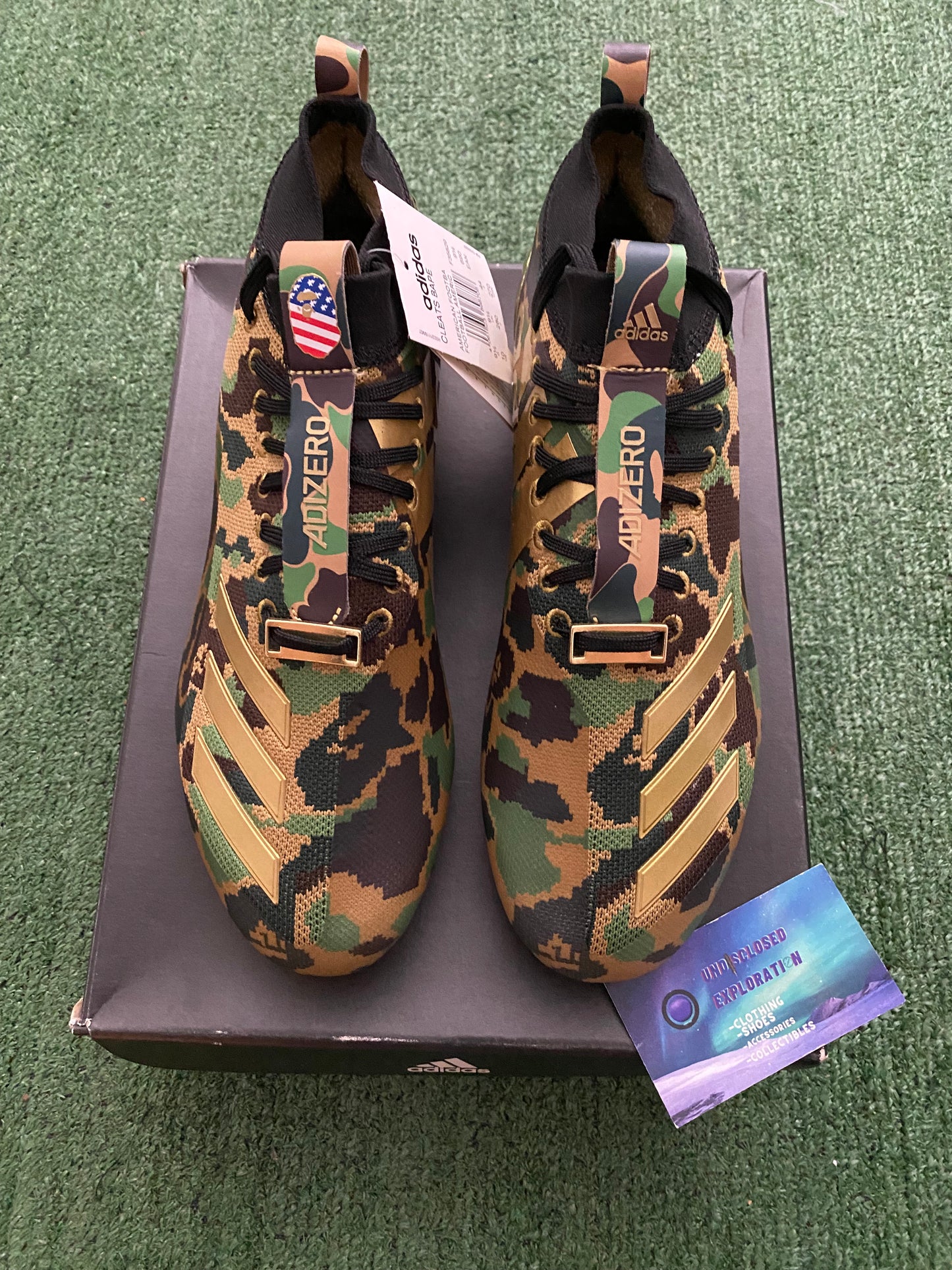 Adidas x Bape Adizero Football Cleats