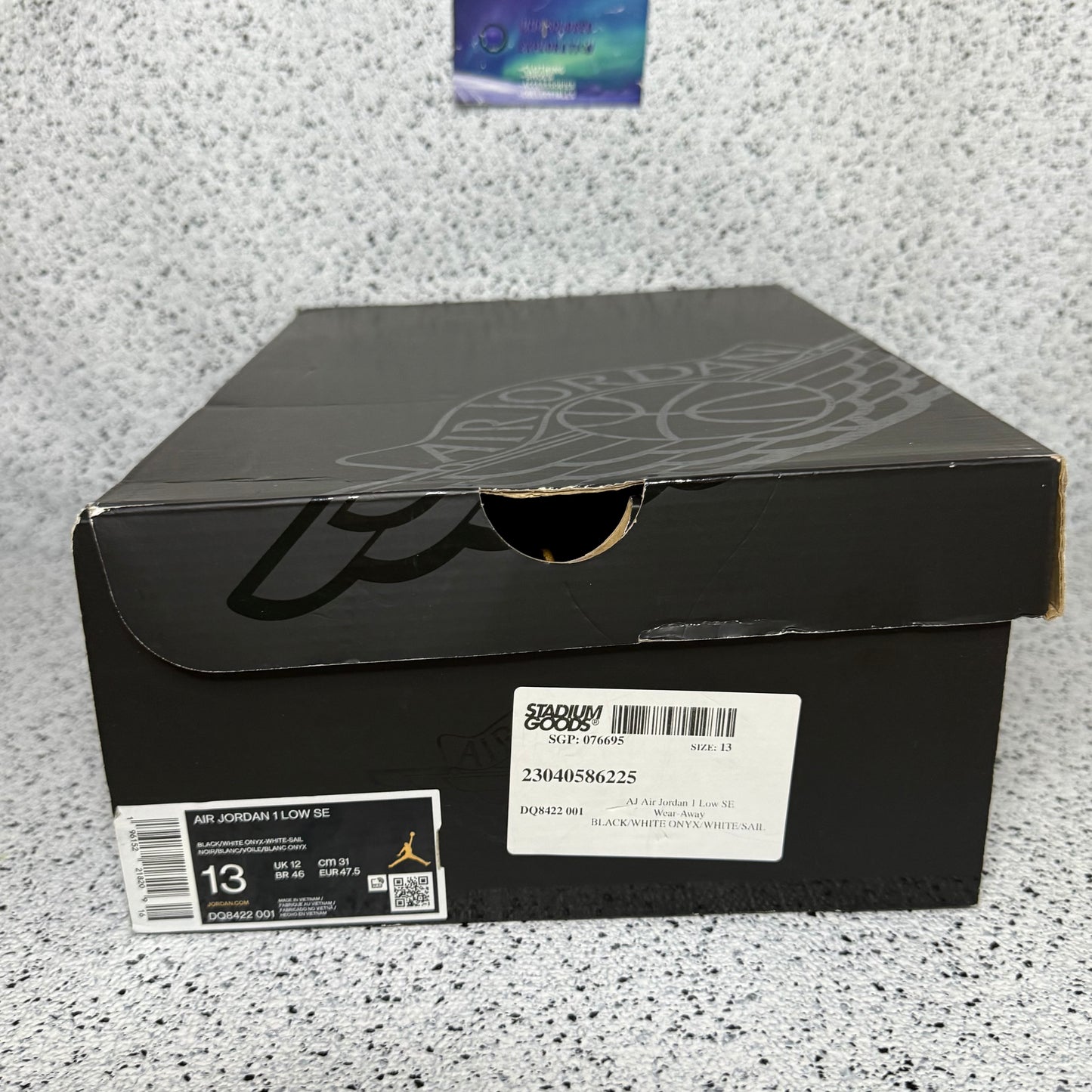 Jordan 1 Low Wear Away Yellow