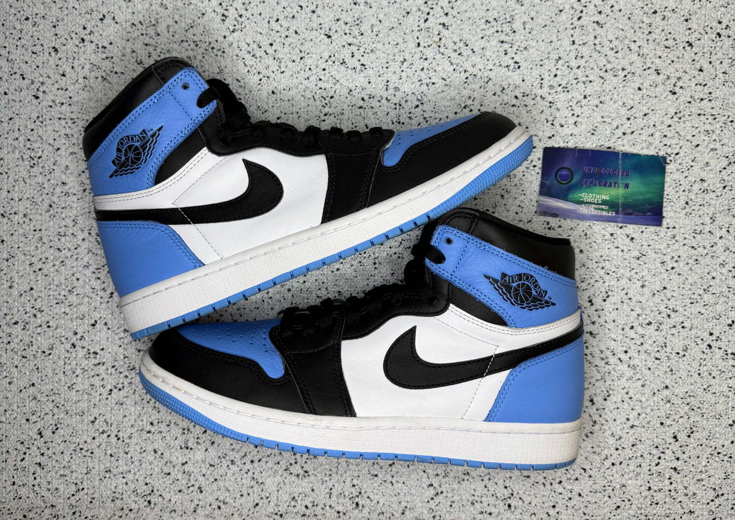 Jordan 1 UNC Toe 9.5 Men/11 Women “Preowned”