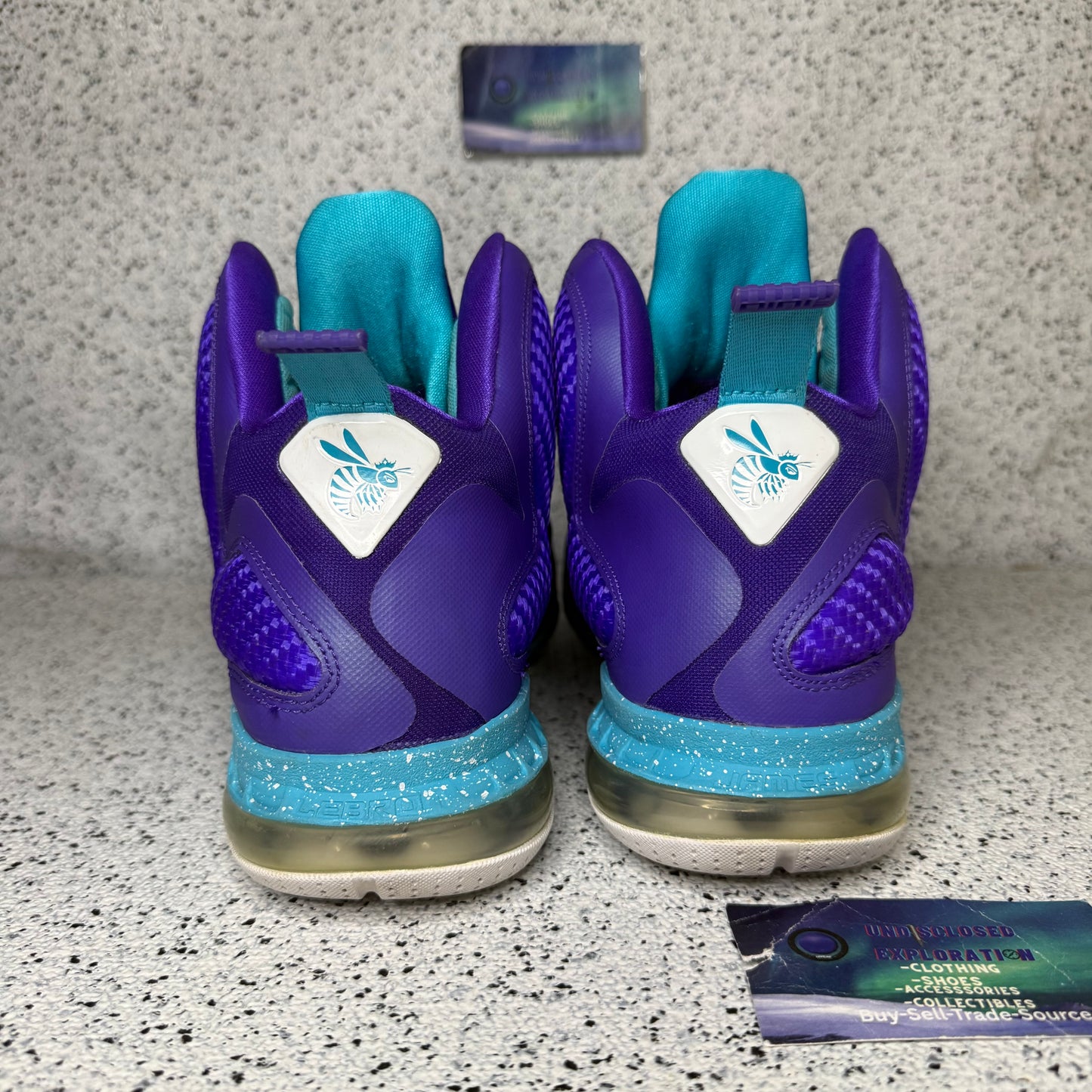 Nike LeBron 9 Summit Lake Hornets 10 Men “Preowned”