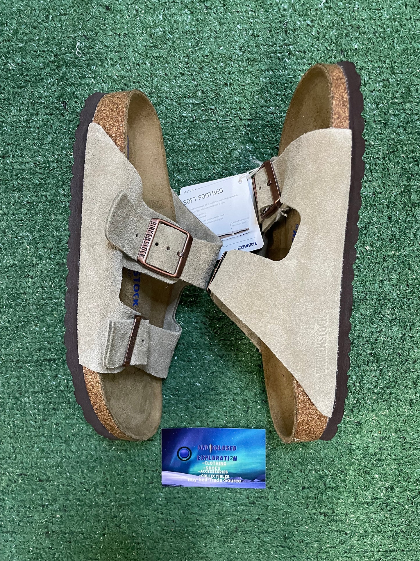 Birkenstock Arizona taupe suede