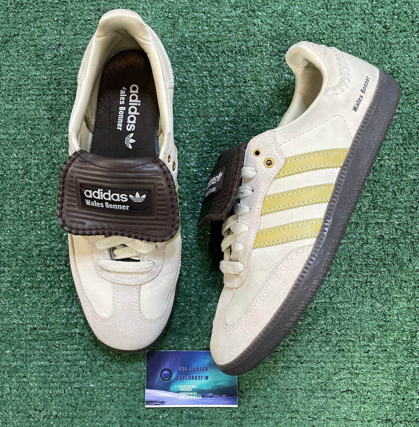 Adidas samba x Wales  Bonner ecru tint size 8men/9.5women