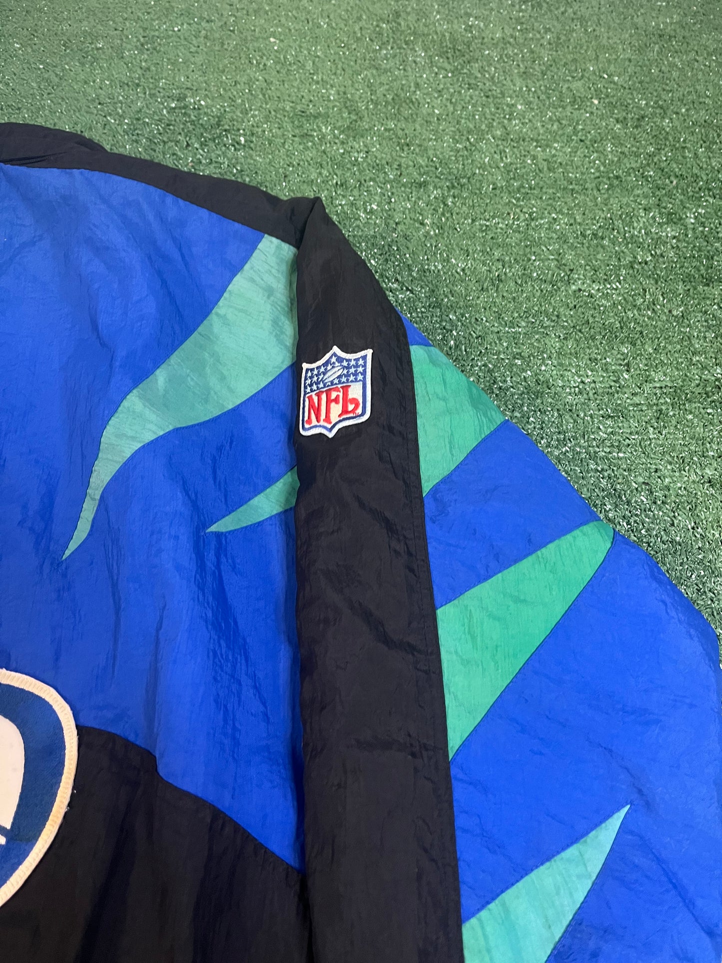 Vintage Seattle Seahawks 1990s Apex One Jacket NFL Football Coat