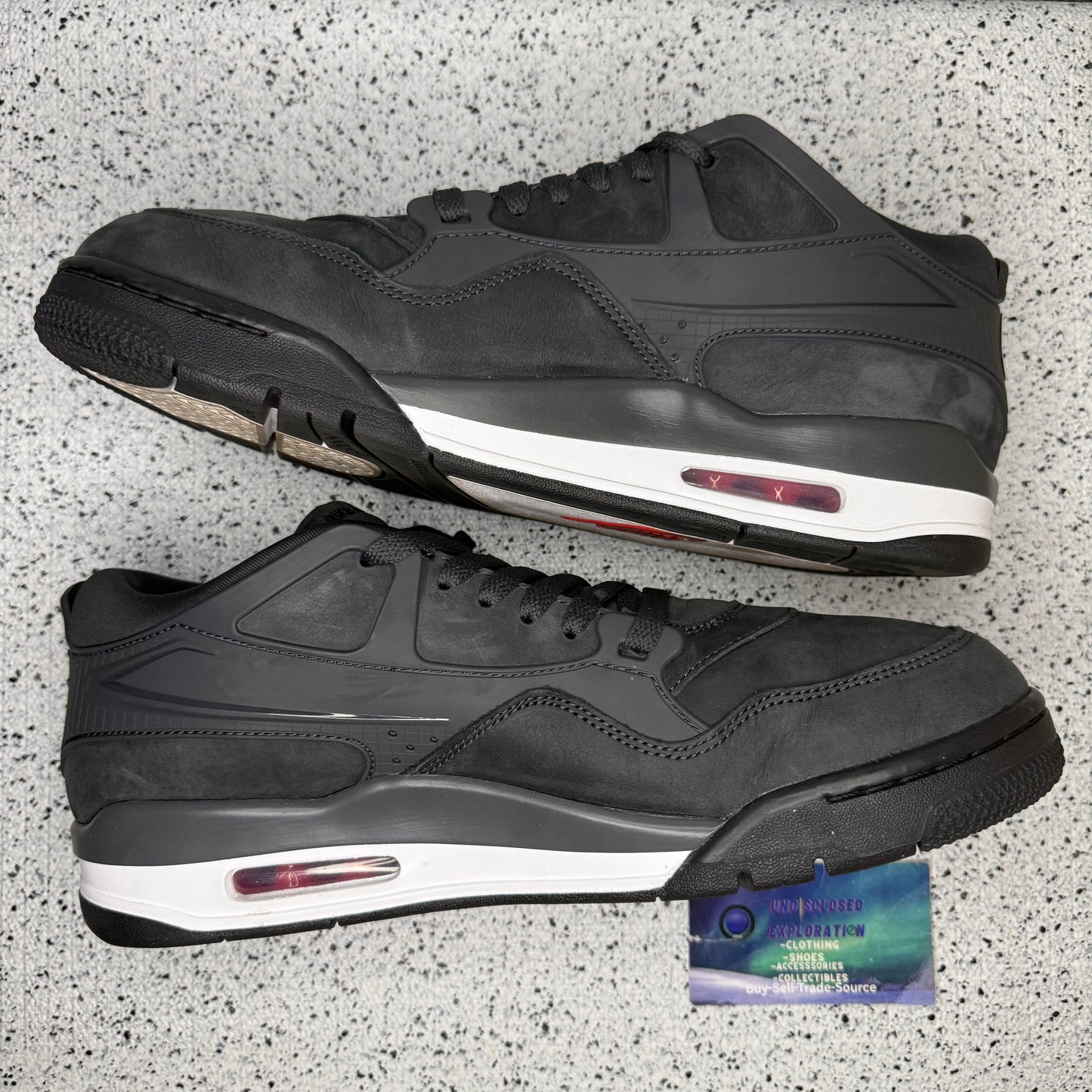 Jordan 4 RM Nigel Sylvester Driveway Grey 10.5 Men/ 12 Women “Preowned”