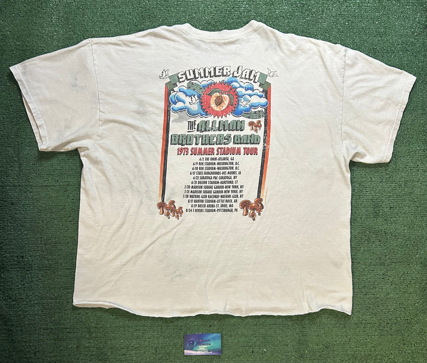 Allman brothers eat a peach tee