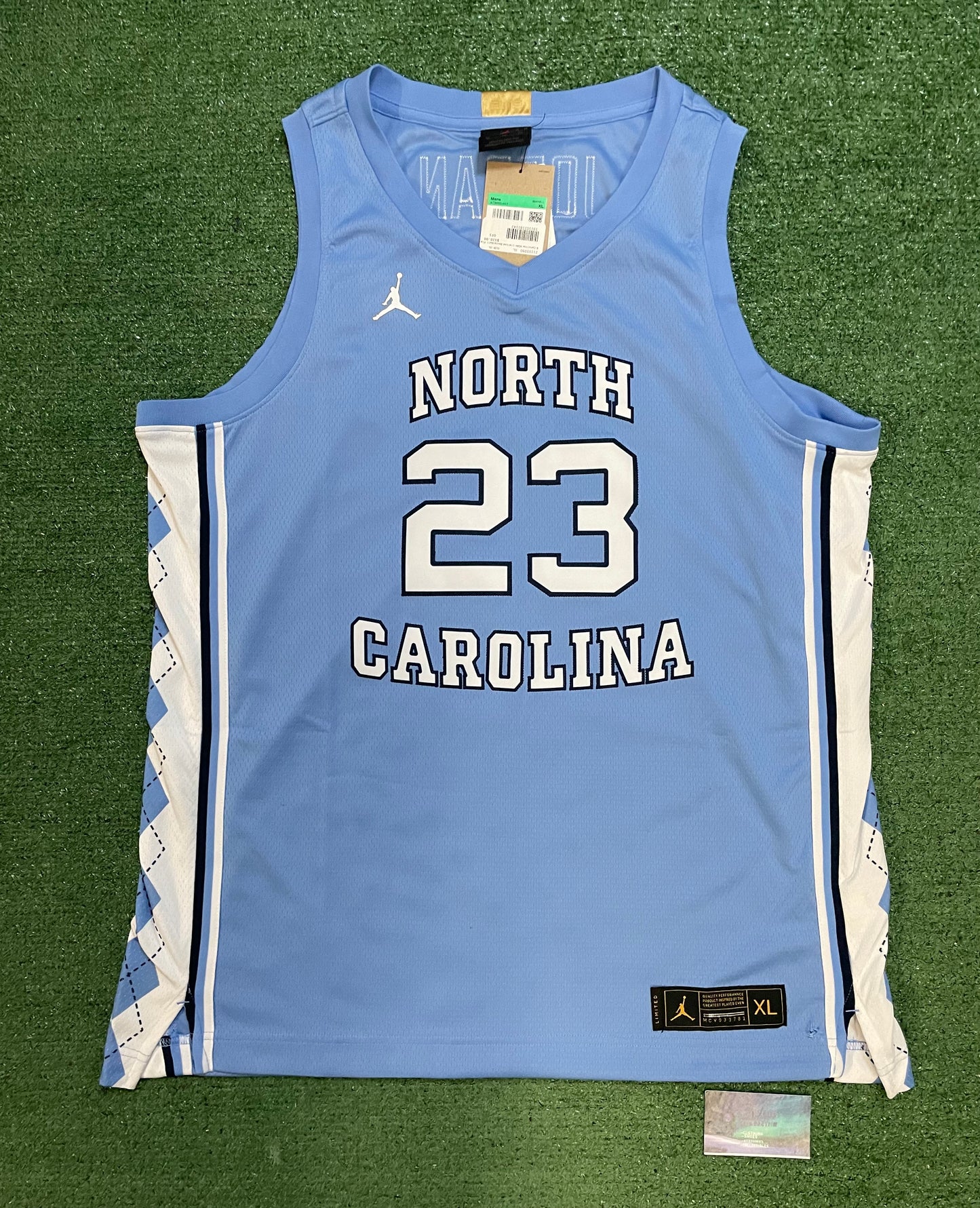 Nike UNC North Carolina Michael Jordan #23 Jersey