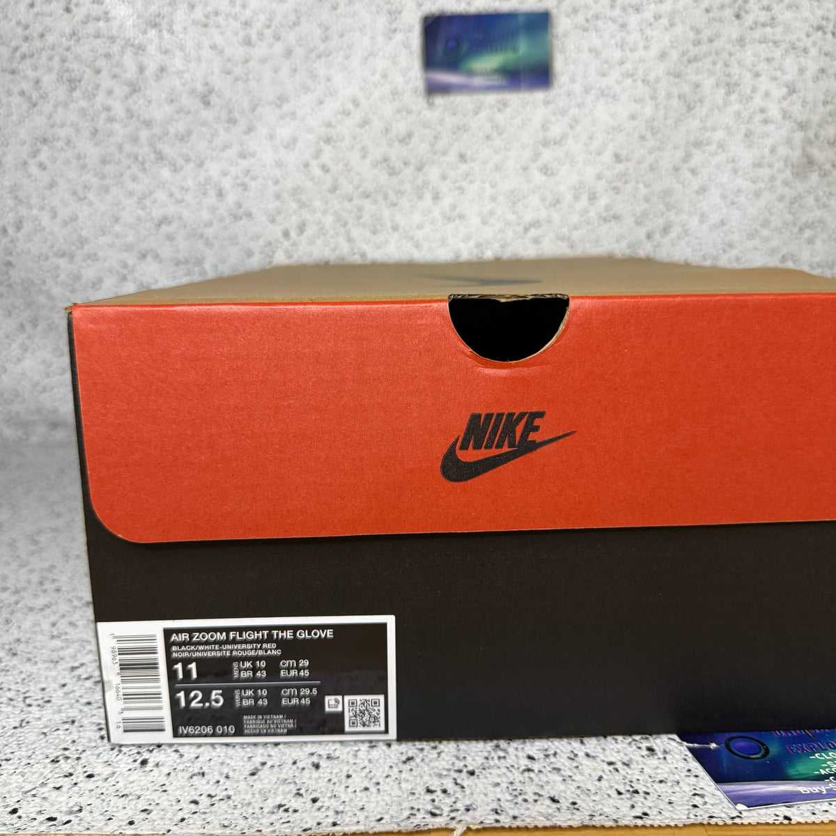 Nike Air Zoom Flight The Glove Black White