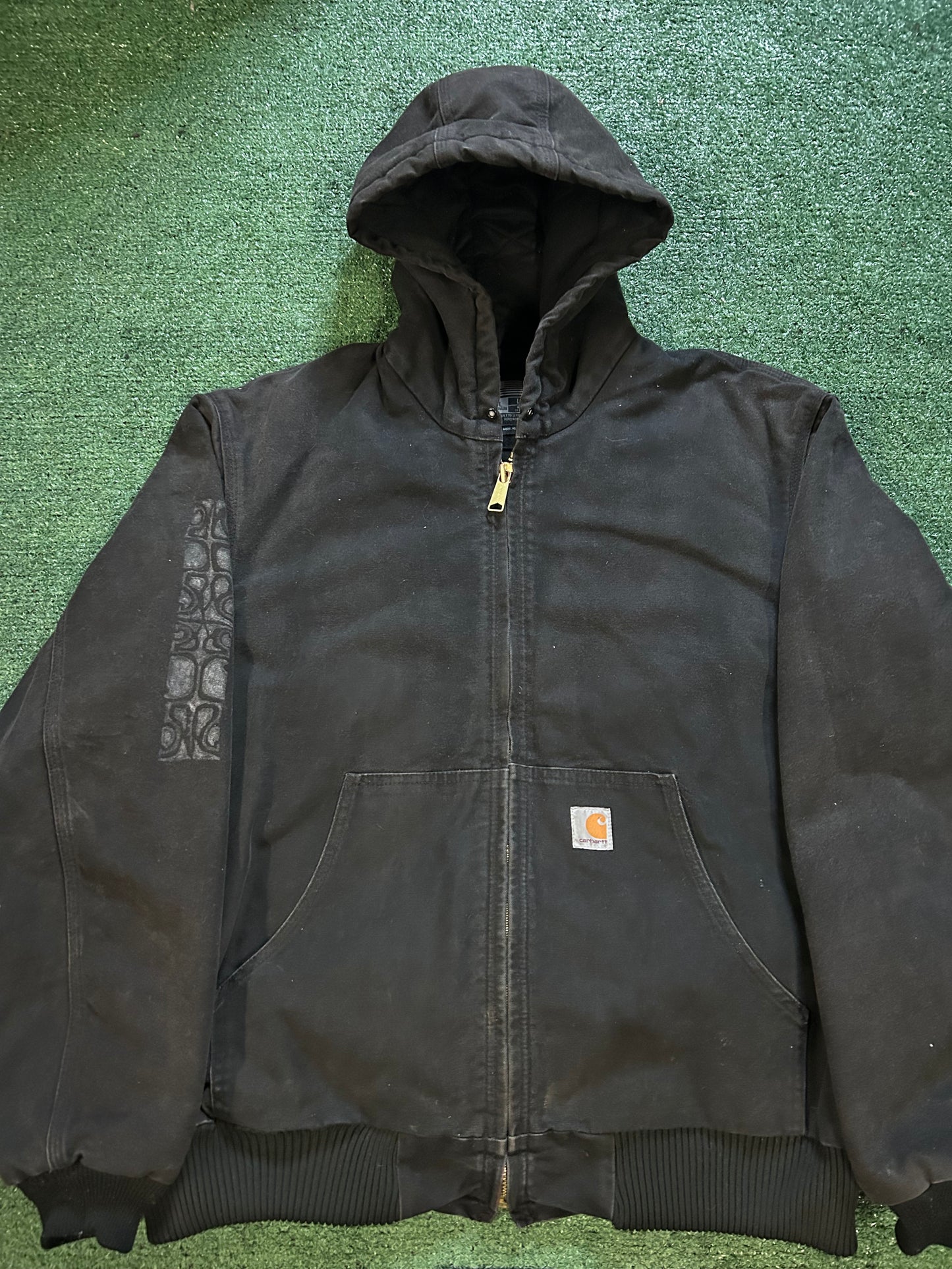 Carhartt Hooded black jacket