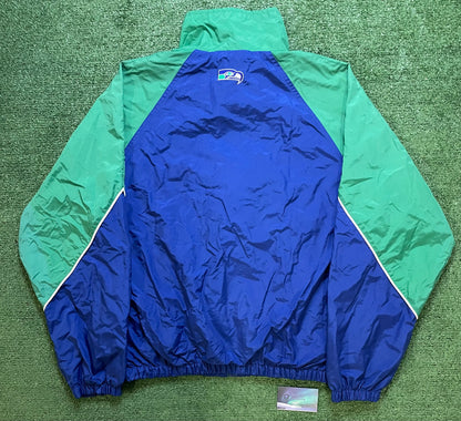 Vintage 1990s Seattle Seahawks windbreaker jacket