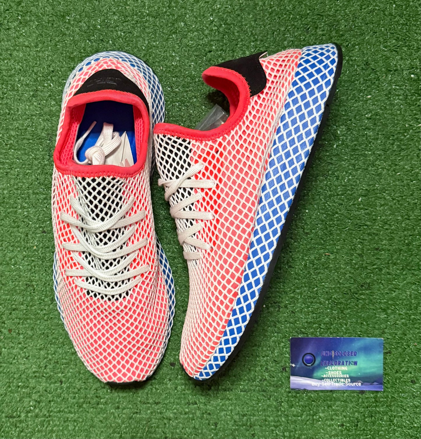 Adidas Deerupt Red Blue