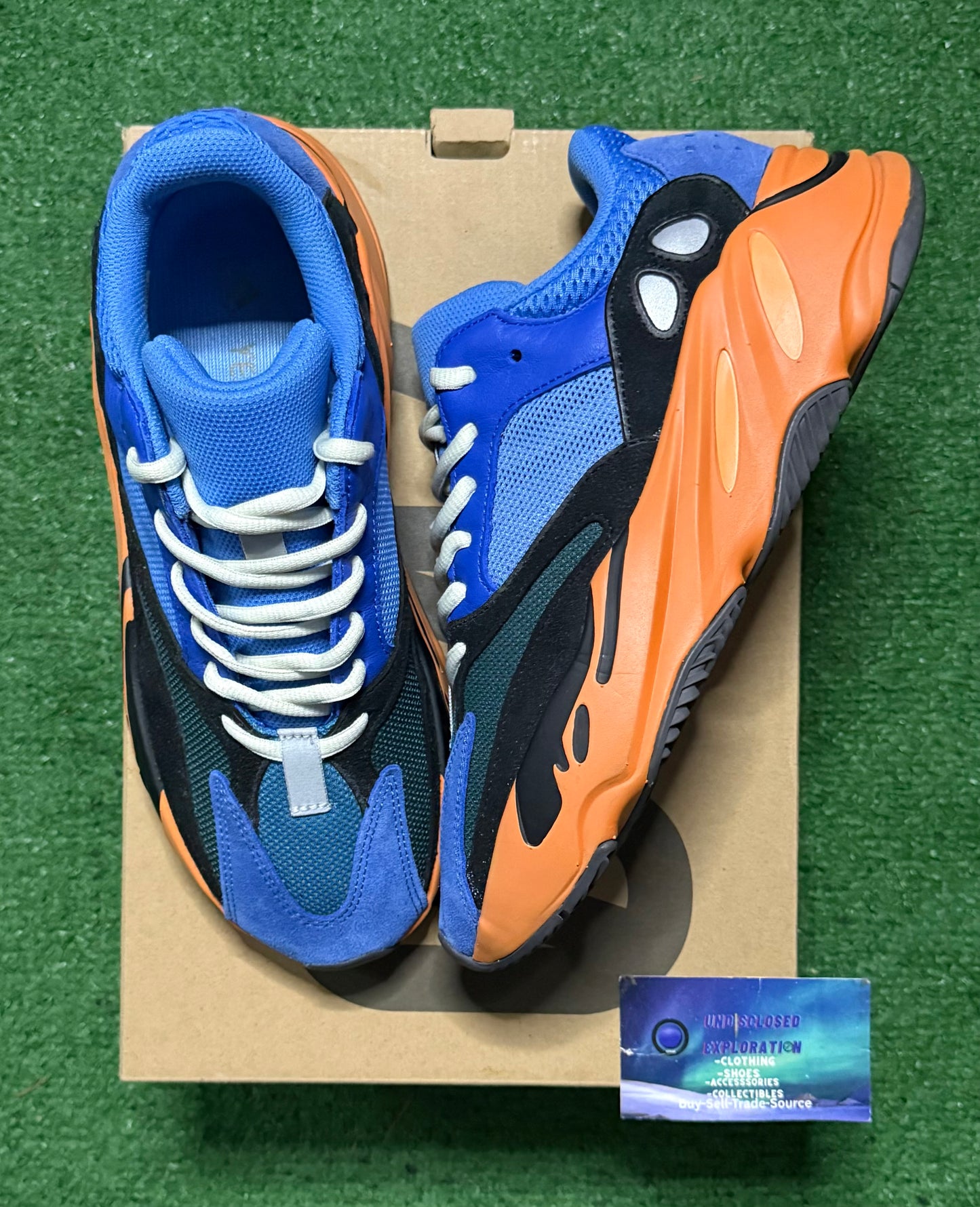 Adidas Yeezy 700 Bright Blue 8.5 Men/10 Women “Preowned”