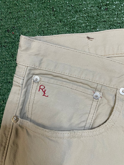 Vintage Polo Ralph Lauren beige denim jeans