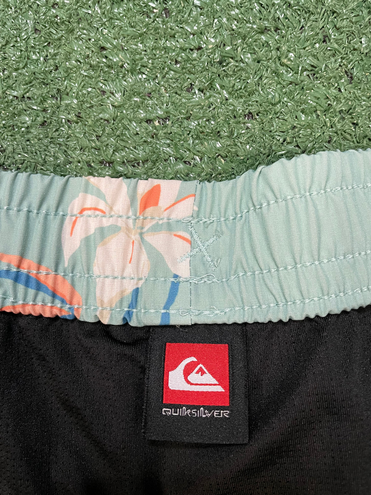 Quiksilver floral board shorts