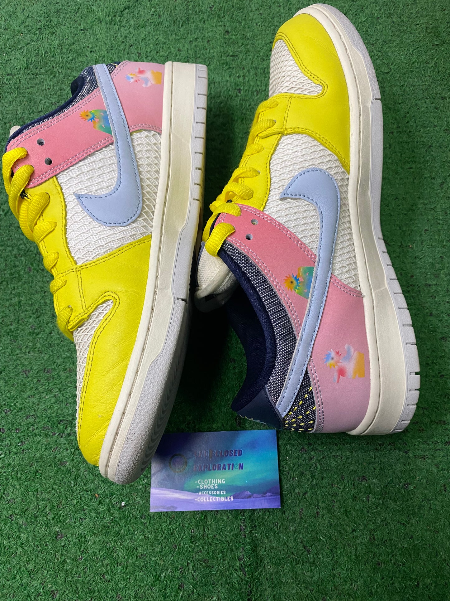 Nike sb dunk low be true Xavier Schipani size 10.5men/12women
