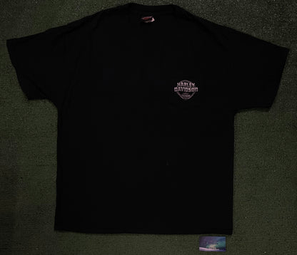 Harley Davidson farthest north outpost Alaska tee