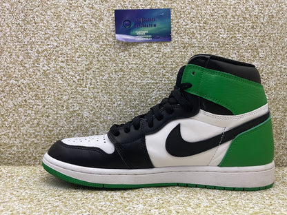 Jordan 1 Lucky Green 10 Men/11.5 Women “Preowned”