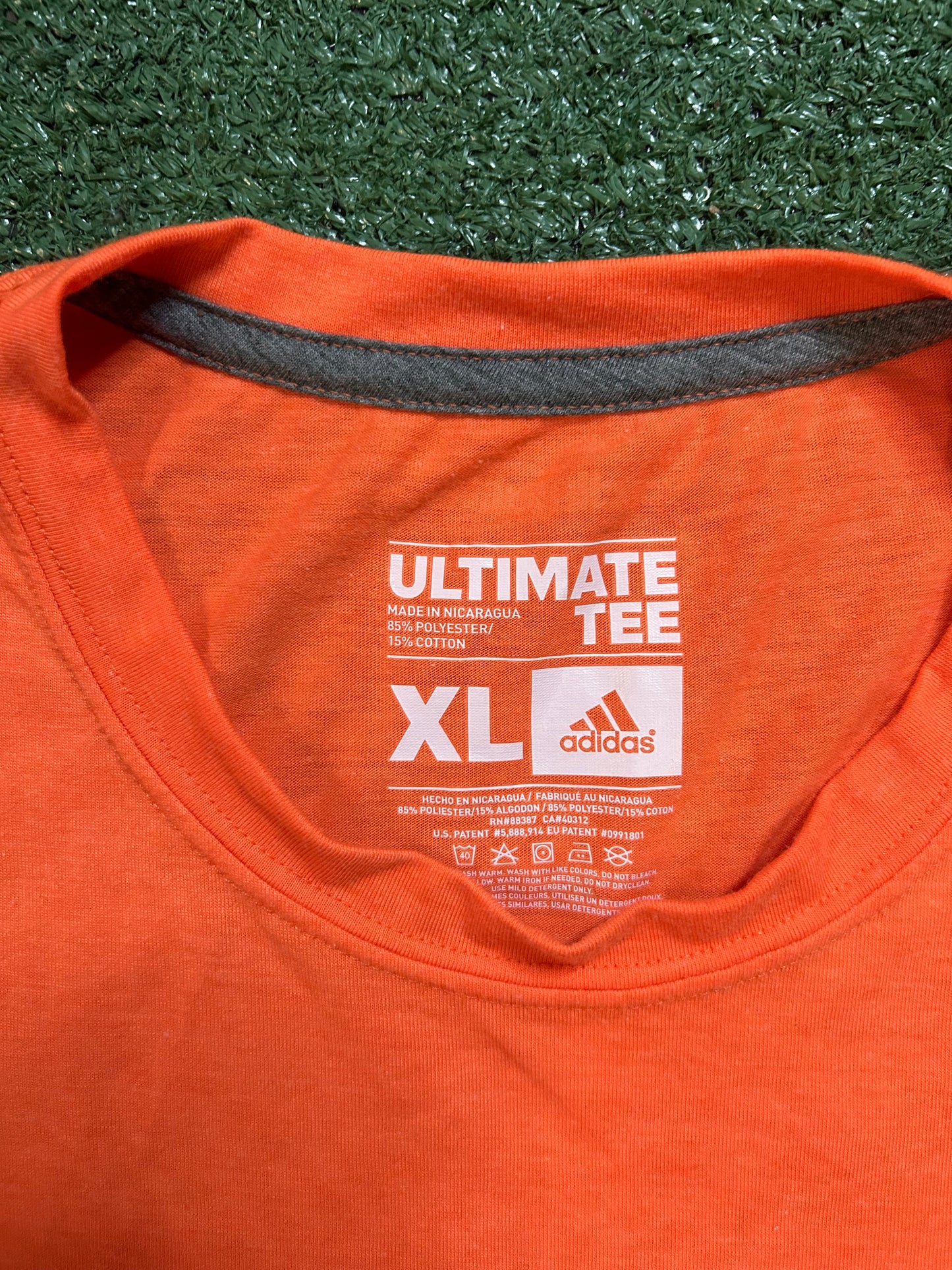 Adidas the ultimate orange tee