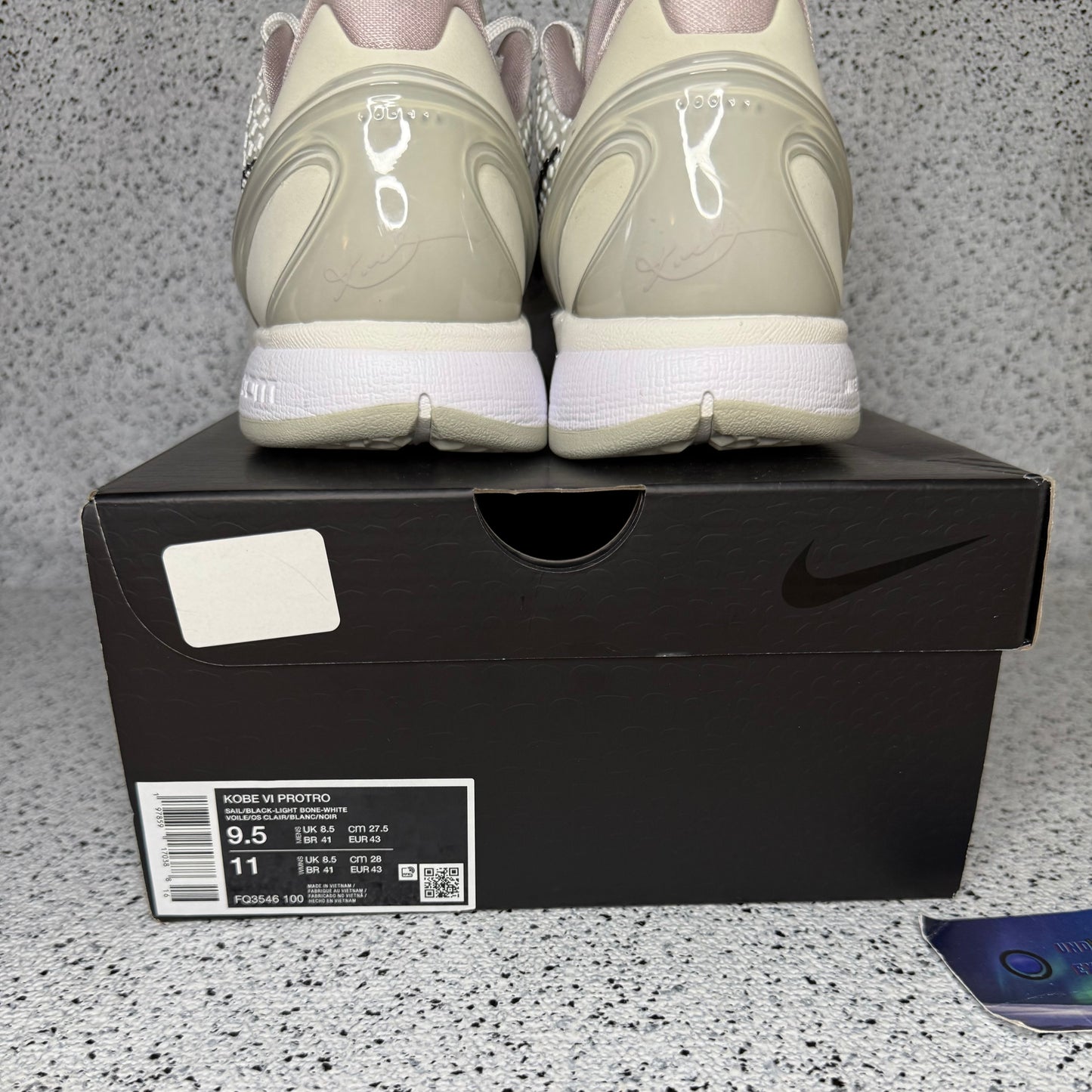 Nike Kobe 6 All Star Sail 9.5 Men/11 Women “Preowned”