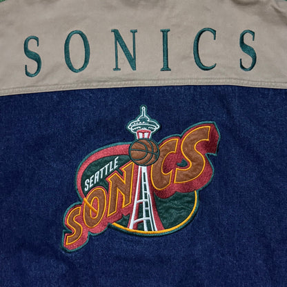 Vintage Seattle SuperSonics Denim Jacket