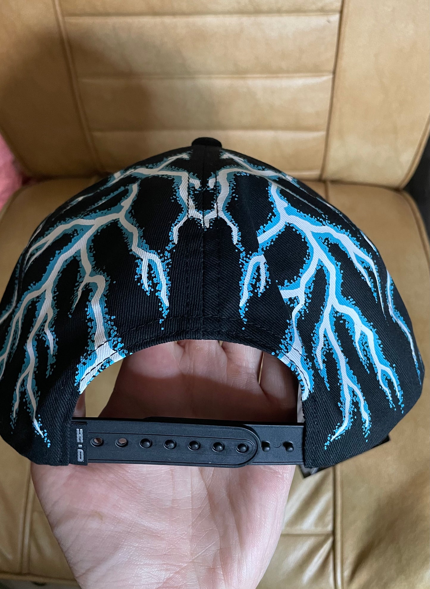 Harley Davidson motorcycles thunder and lightning hat