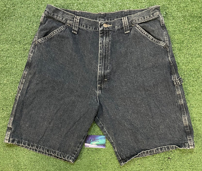Vintage Wrangler dark wash Jean shorts
