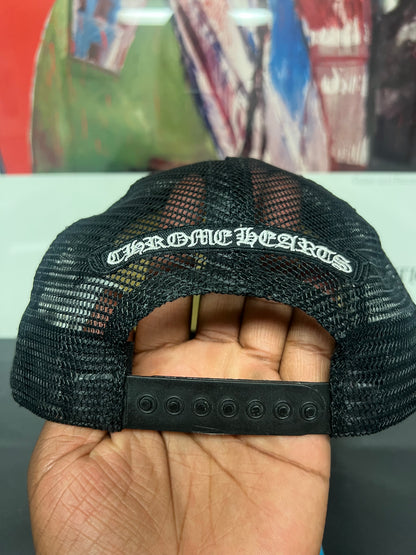Chrome Hearts King Taco Hollywood black and white Hat