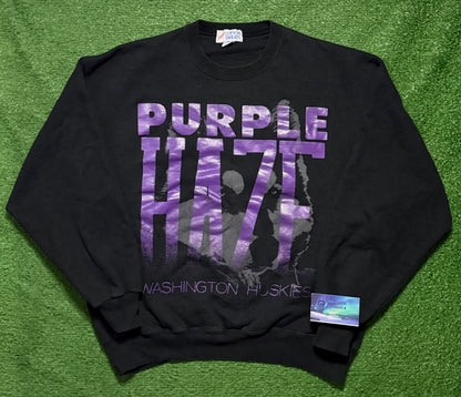 Vintage Washington Huskies Crewneck Purple Haze