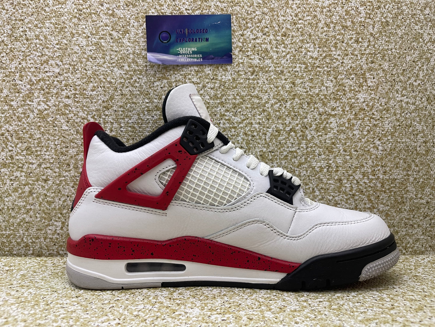 Jordan 4 Red Cement 8 Men/9.5 Women “Preowned”