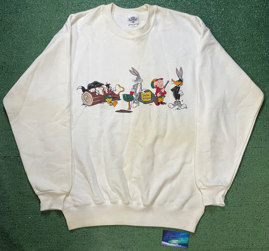 Vintage 1990s Looney Tunes Double sided crewneck