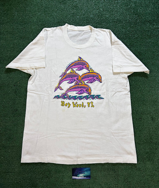 Vintage 1980s key west Florida tee