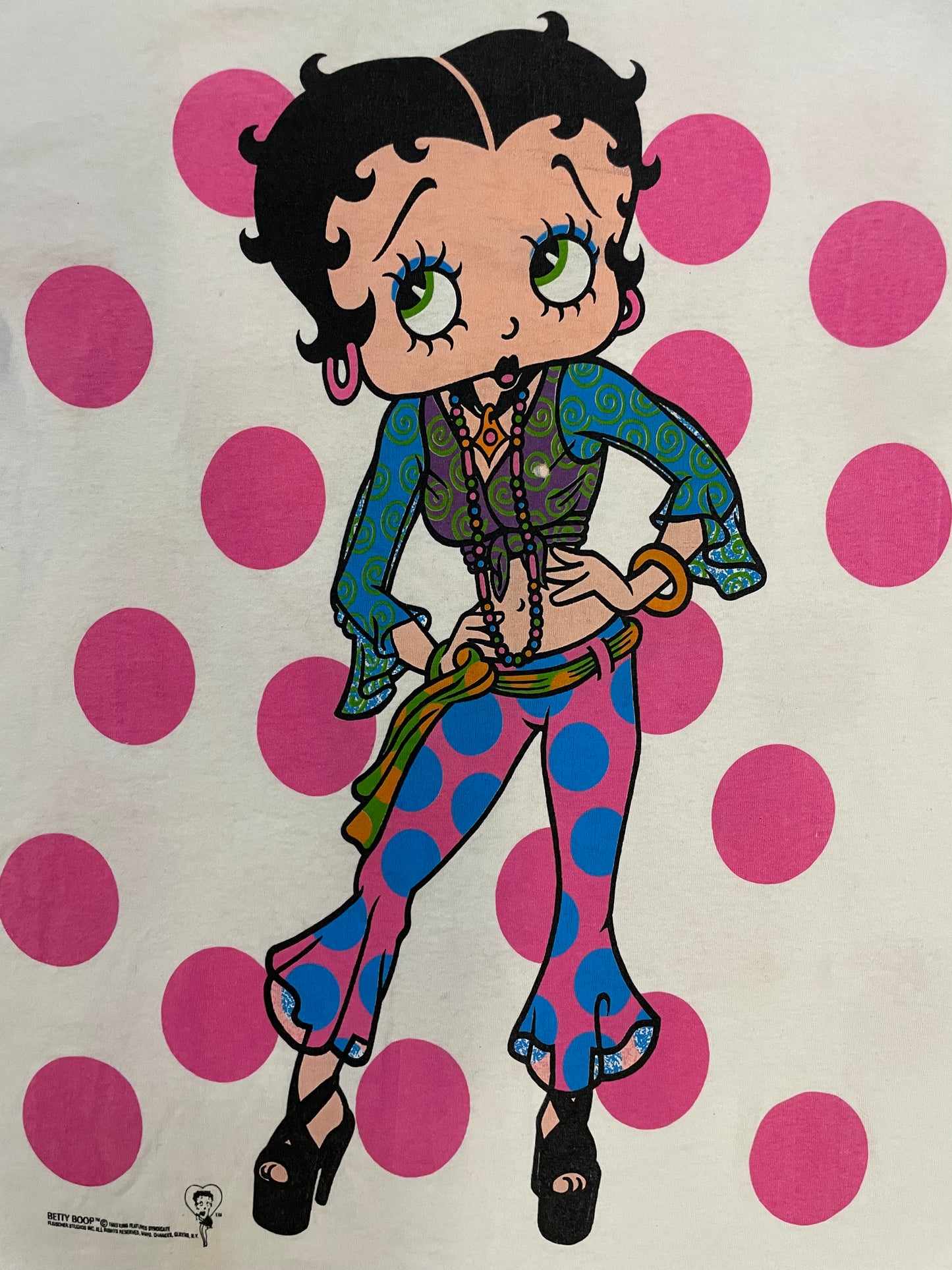 Vintage 1990s Betty Boop disco tee