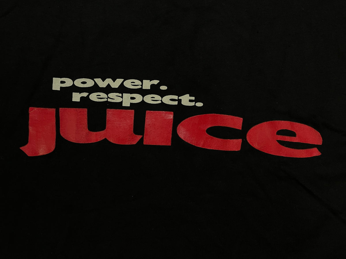 Vintage 1990sPower. Respect. Juice Tupac movie promo tee