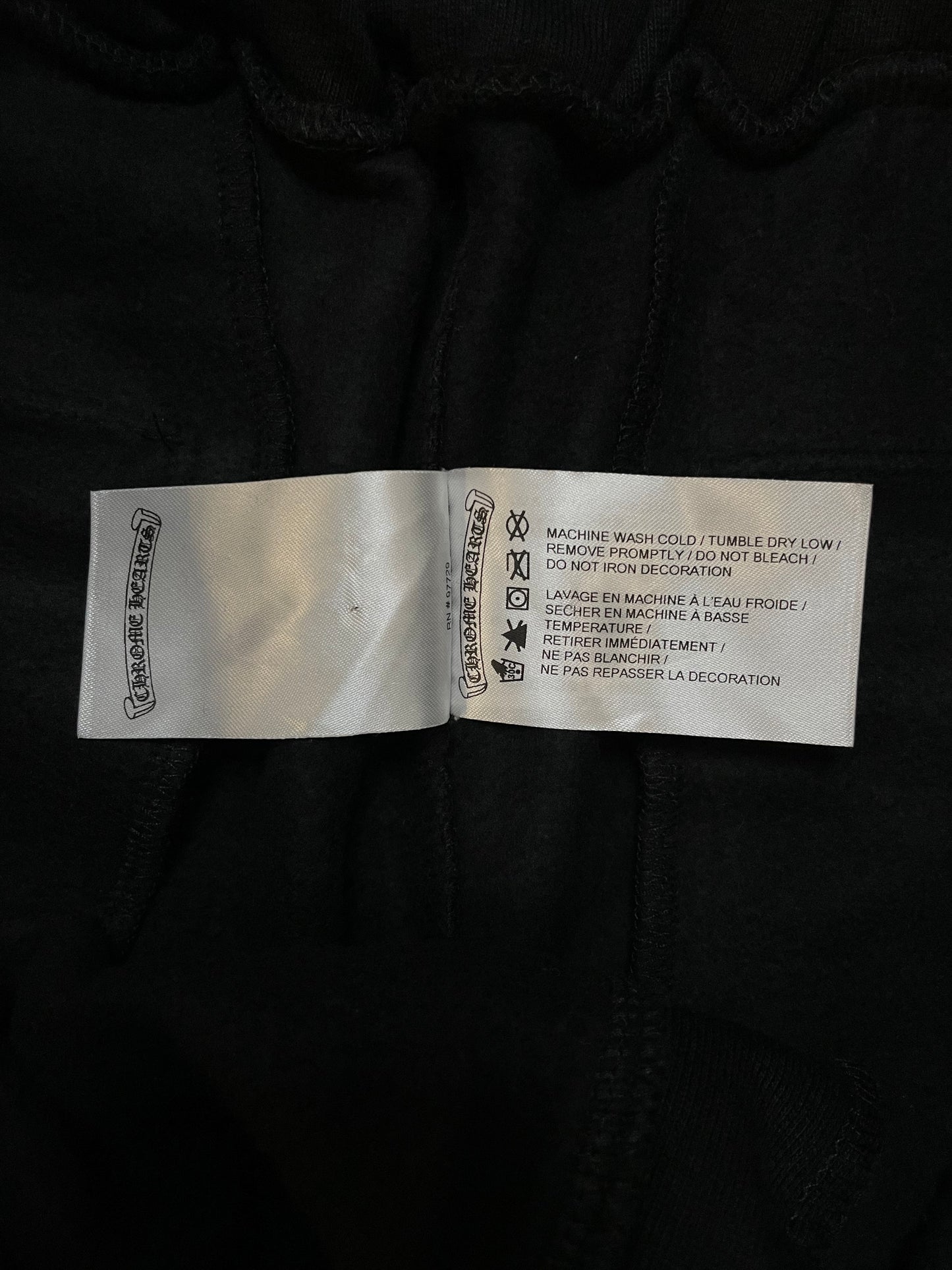 Chrome Hearts multi color cemetery cross sweatpants