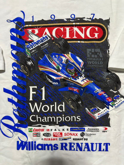 Vintage Formula 1 F1 World Champions 1997 Shirt