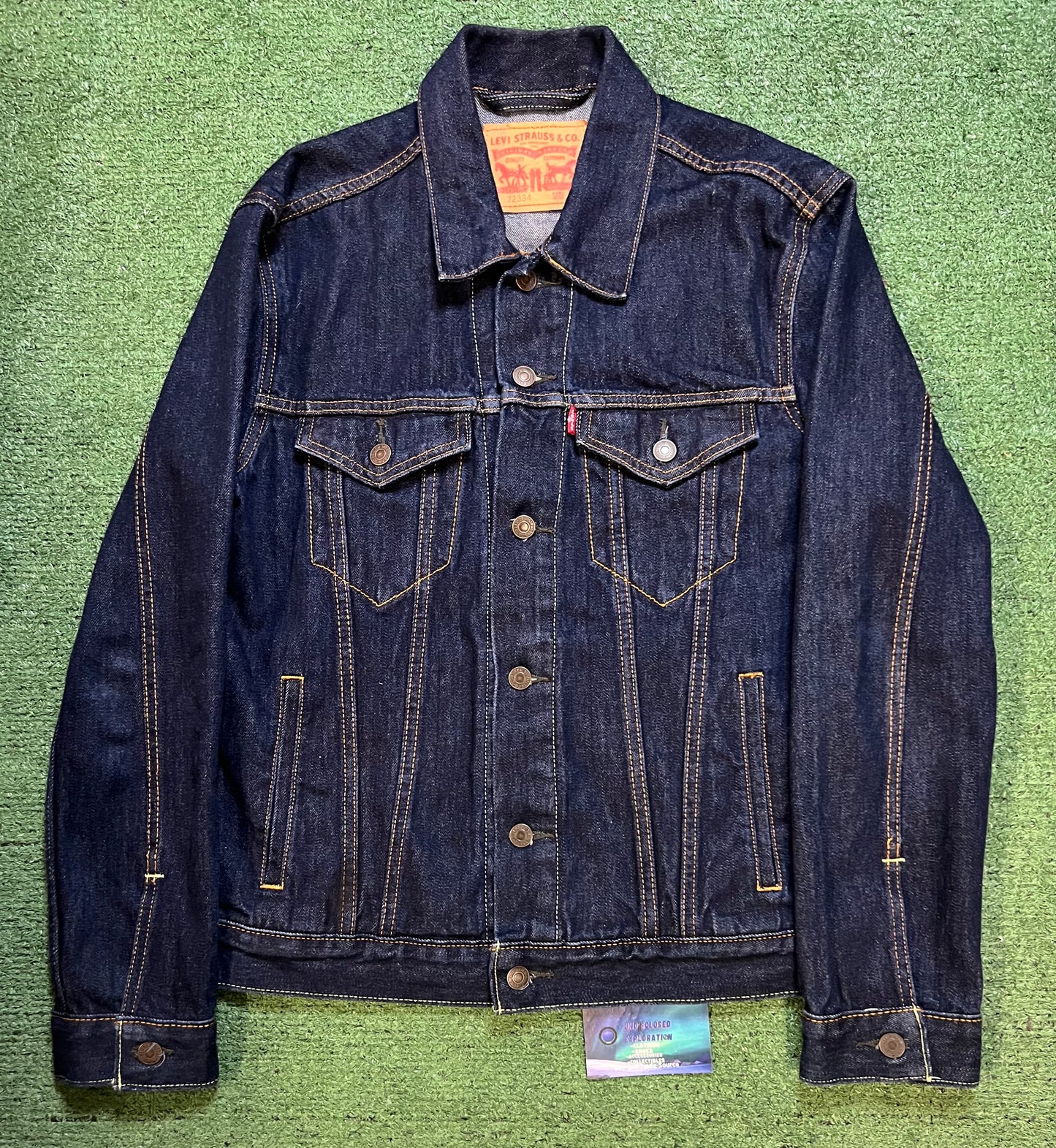 Levi dark wash Jean jacket