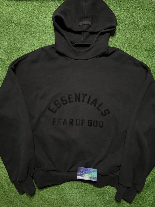 Fear Of God Essentials Hoodie Black
